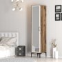 HANAH HOME Ormar Kumsal R Walnut White - slika 2