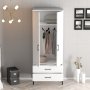 HANAH HOME Ormar Kumsal T White - slika 2