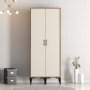 HANAH HOME Ormar Kumsal SS Walnut Cream - slika 1