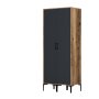 HANAH HOME Ormar Kumsal SS Walnut Anthracite - slika 5