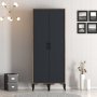 HANAH HOME Ormar Kumsal SS Walnut Anthracite - slika 1
