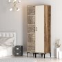 HANAH HOME Ormar Kumsal PS Walnut Cream - slika 3