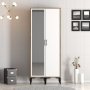 HANAH HOME Ormar Kumsal RS Walnut White - slika 1