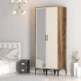 HANAH HOME Ormar Kumsal RS Walnut Cream - slika 3
