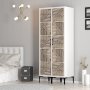 HANAH HOME Ormar Kumsal PP White - slika 3