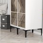 HANAH HOME Ormar Kumsal PP White - slika 4