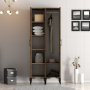 HANAH HOME Ormar Kumsal PP Walnut - slika 2