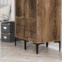 HANAH HOME Ormar Kumsal PP Walnut - slika 4