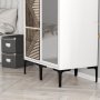 HANAH HOME Ormar Kumsal PR White - slika 4