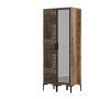 HANAH HOME Ormar Kumsal PR Walnut Anthracite - slika 5