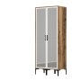 HANAH HOME Ormar Kumsal RR Walnut White - slika 5