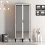 HANAH HOME Ormar Kumsal RR Walnut White - slika 1