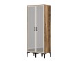 HANAH HOME Ormar Kumsal RR Walnut Cream - slika 5