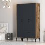 HANAH HOME Ormar Kumsal ST Walnut Anthracite - slika 5