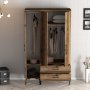 HANAH HOME Ormar Kumsal ST Walnut - slika 4