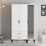 HANAH HOME Ormar Kumsal RT White - slika 2