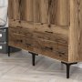 HANAH HOME Ormar Kumsal TT Walnut - slika 4