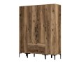 HANAH HOME Ormar Kumsal STS Walnut - slika 5