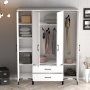 HANAH HOME Ormar Kumsal STP White - slika 2