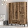 HANAH HOME Ormar Kumsal STP Walnut - slika 3