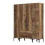 HANAH HOME Ormar Kumsal STP Walnut - slika 5