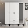 HANAH HOME Ormar Kumsal STR White - slika 1