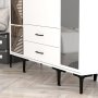 HANAH HOME Ormar Kumsal PTR White - slika 4