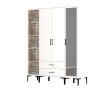 HANAH HOME Ormar Kumsal PTR White - slika 5