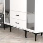 HANAH HOME Ormar Kumsal RTR White - slika 4