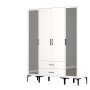 HANAH HOME Ormar Kumsal RTR White - slika 5