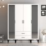 HANAH HOME Ormar Kumsal RTR White - slika 1