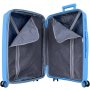 MOVOM Komplet proširivih kofera od polipropilena 55cm-68cm-78cm Inari sky blue 53294 - slika 4