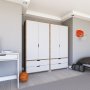 HANAH HOME Ormar Nisan 1600 021 - slika 3