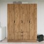 HANAH HOME Ormar 1600 140 Walnut - slika 1