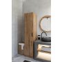 HANAH HOME Ormar Yaman 1 Door Walnut - slika 2