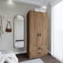 HANAH HOME Ormar Yaman 1600 044 Pine - slika 3