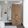 HANAH HOME Ormar Yaman 1600 044 Pine - slika 1