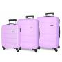 ROLL ROAD Komplet ABS kofera 75/65/55cm Flex lilac 58494 - slika 1