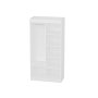 HANAH HOME Ormar Akser White - slika 5