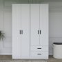 HANAH HOME Ormar Yaman 1600 033 White - slika 2