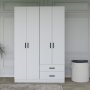 HANAH HOME Ormar Yaman 1600 033 White - slika 1