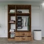 HANAH HOME Ormar Yaman 1600 027 Walnut - slika 4