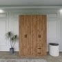 HANAH HOME Ormar Yaman 1600 028 Pine - slika 2