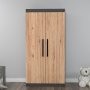 HANAH HOME Ormar Akser Atlantic Pine Anthracite - slika 2