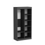 HANAH HOME Ormar Akser Atlantic Pine Anthracite - slika 5