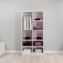 HANAH HOME Ormar Newra White - slika 3