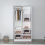 HANAH HOME Ormar Newra Light Walnut White - slika 3