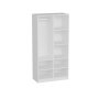 HANAH HOME Ormar Newra Light Walnut White - slika 5