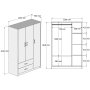 HANAH HOME Ormar Grande 3508 - slika 5