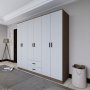 HANAH HOME Ormar Yaman 1600 64 - slika 3